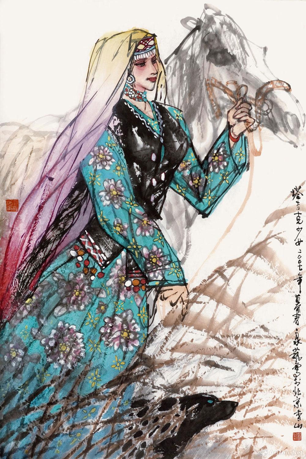 塔吉克少女