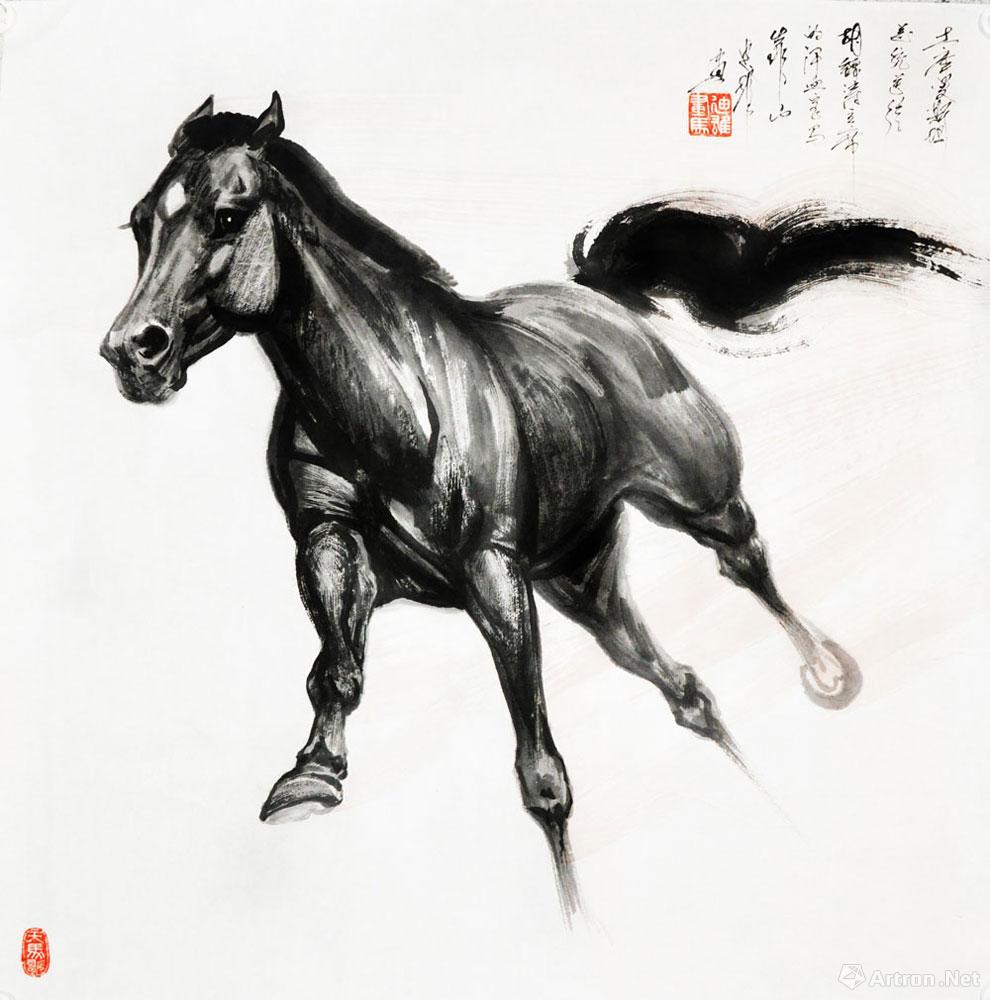 汗血宝马027_汗血宝马_姚迪雄作品展_姚迪雄在线作品