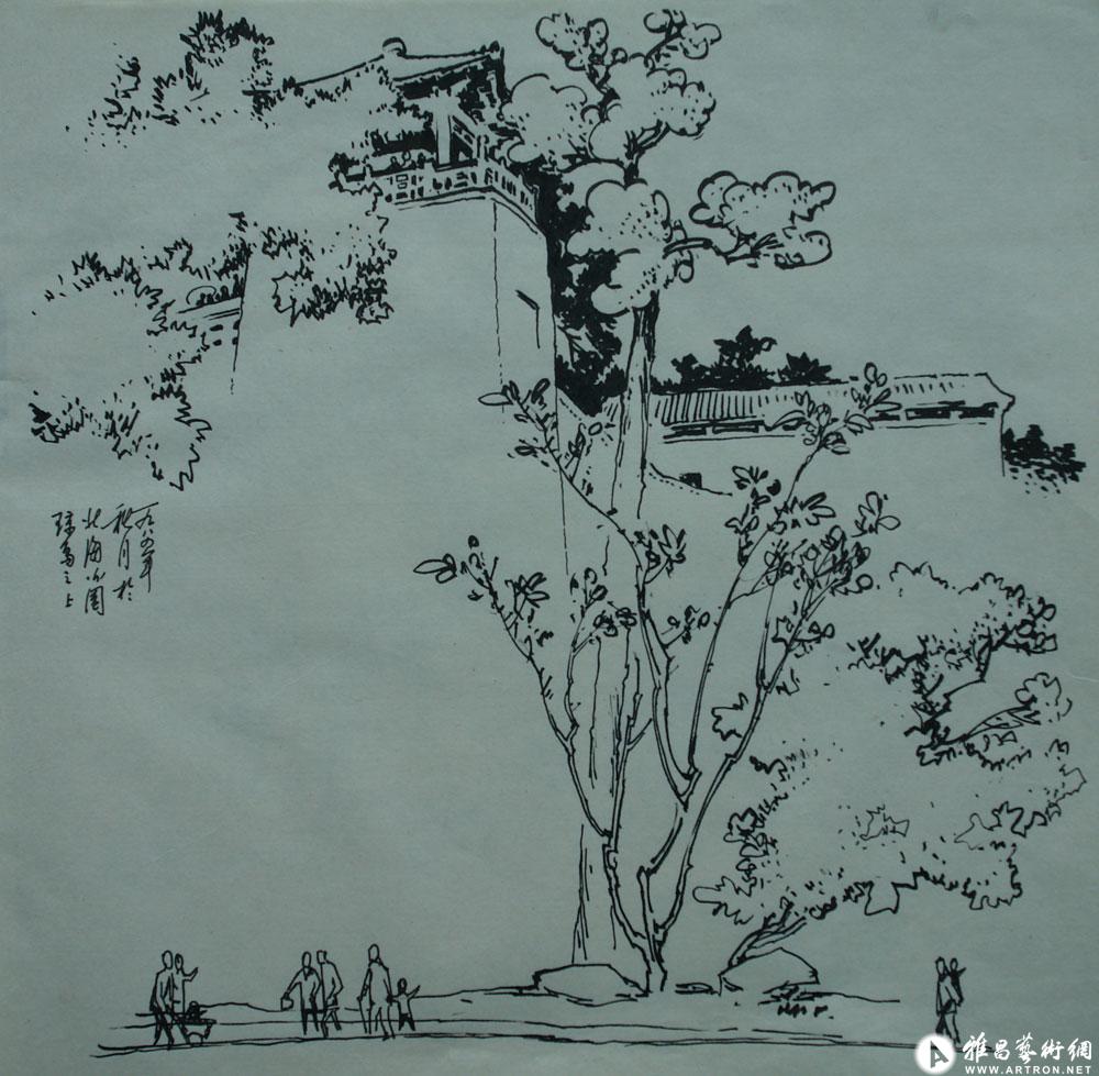 白描风景 135