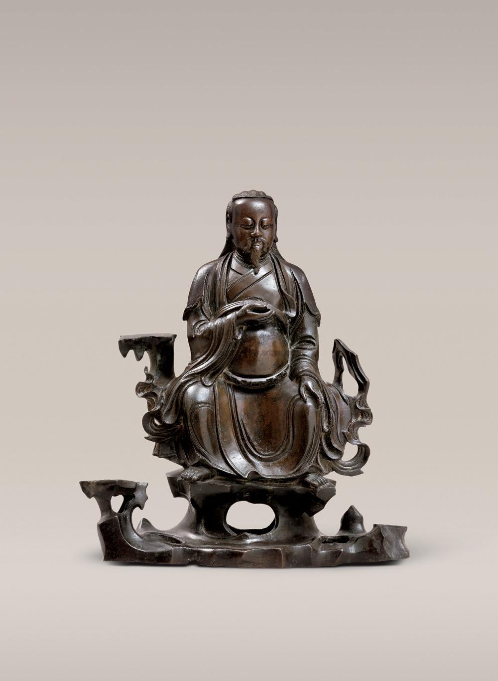 1701 明 铜真武大帝像图片