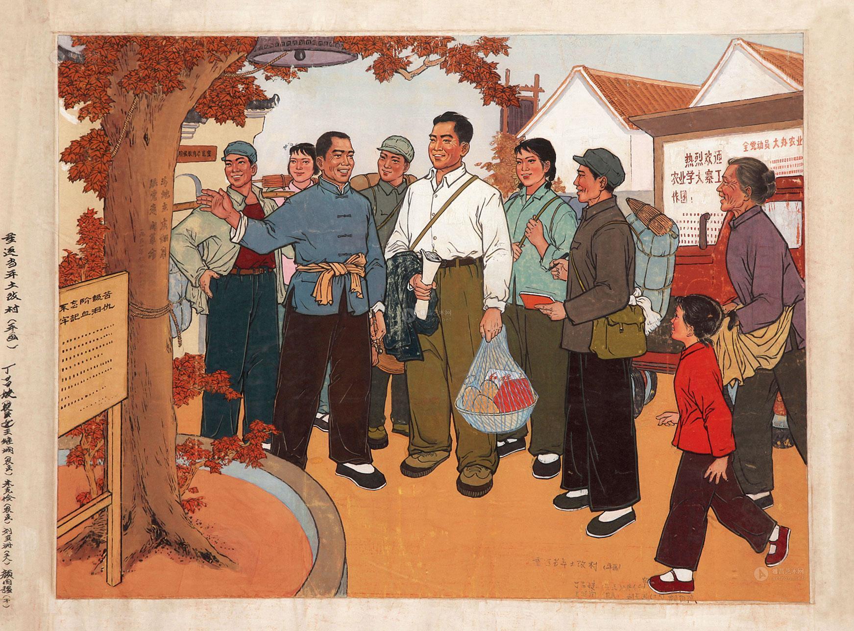 2013春季艺术品拍卖会 中国现代版画 名家水粉水彩 宣传画专场