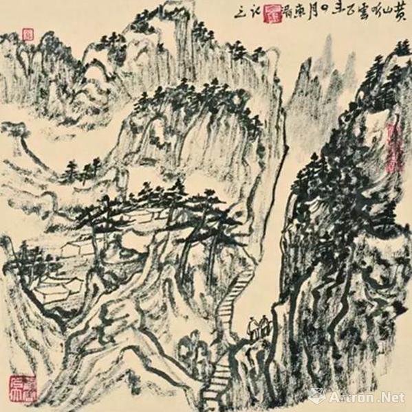 【动态】崔东湑焦墨山水画作品