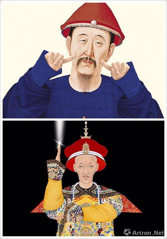 (上)萌哒哒的四爷,(下)道光皇帝的皂片:爱是一道光.