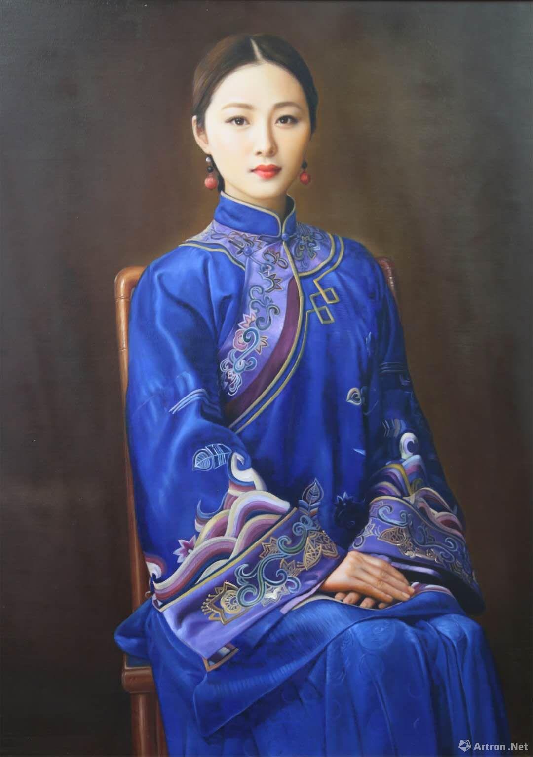 晏子为历史上的陕西女首富周莹画像