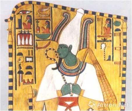 身上有星星这个地方,雕刻着星星一看就是天空女神努特.