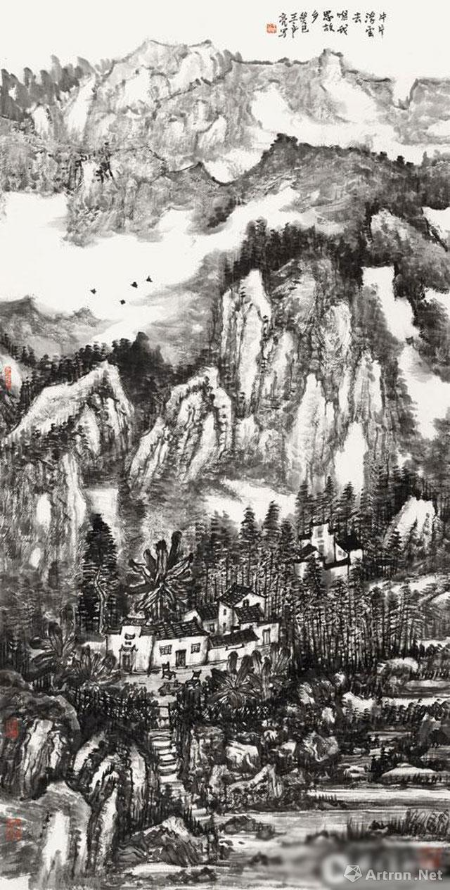 信步大别山王永亮山水画作品展