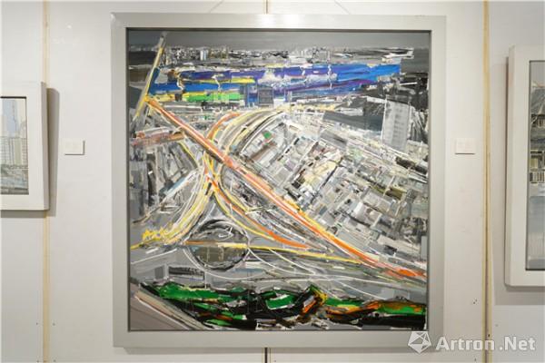 《重庆2015》  谢光跃 160×160cm