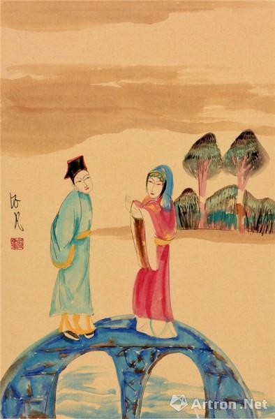 "漫游牡丹亭"纪念汤显祖逝世400周年 2016中国戏曲人物画年展