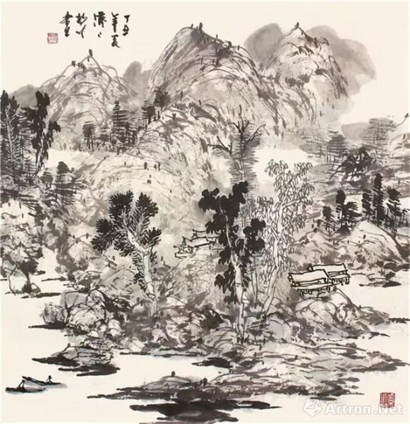 "山水清音"杨硕先生作品展