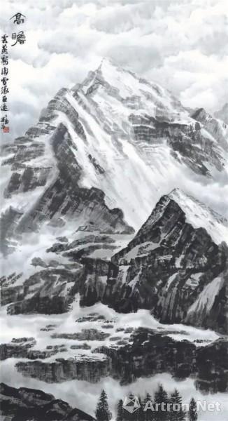 李兵中国水墨雪山山水画专项研修班师生画展