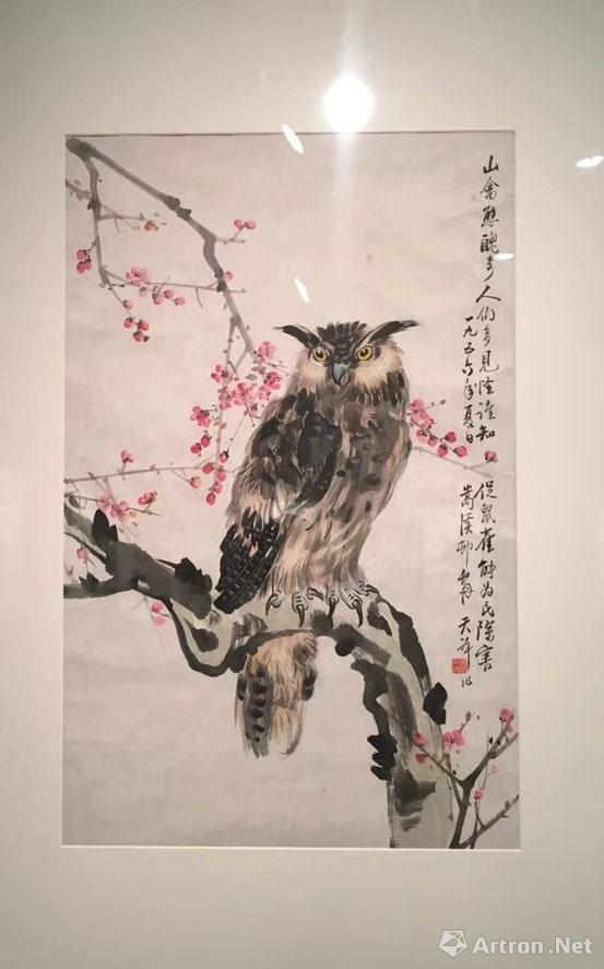 "点染入神"徐天许国画作品返校展