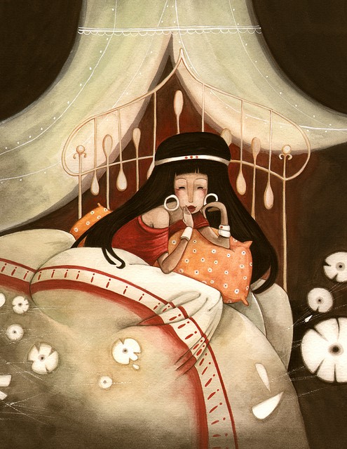 描绘欧洲的意大利插画师daniela volpari