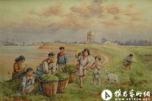 上海泓盛重磅推出中国第一代先驱水彩画家经典遗珍专场
