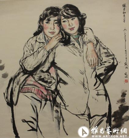 西安美院中国画系2012年教师作品展举行（图）