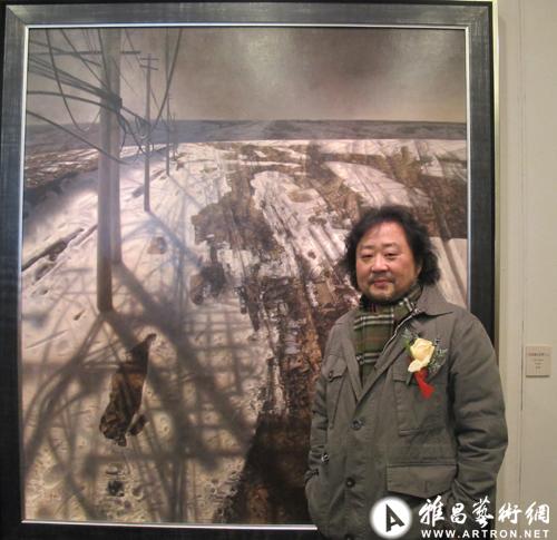 漫道独白马琳油画作品展在北京画院举办