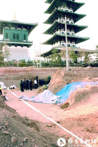 甘肃大云寺遗址发现北朝隋唐佛像窖藏(组图)