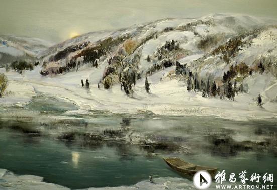 新疆艺术学院美术系举办伊犁画家孟二虎油画作品展