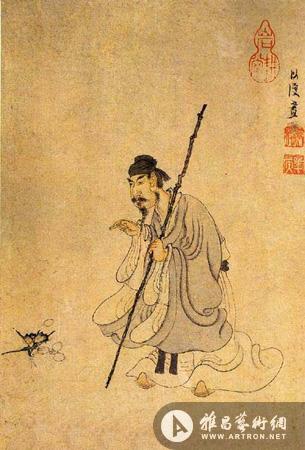 陈洪绶人物画的时间性