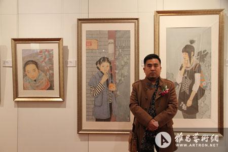 动态青年实力派画家李洪涛受邀参加中国梦美丽中国2013大型国画展