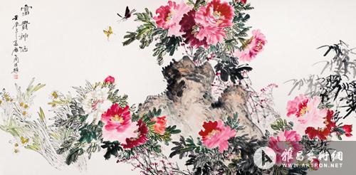 唐玉润:春随牡丹千年艳 人与梅花一样清