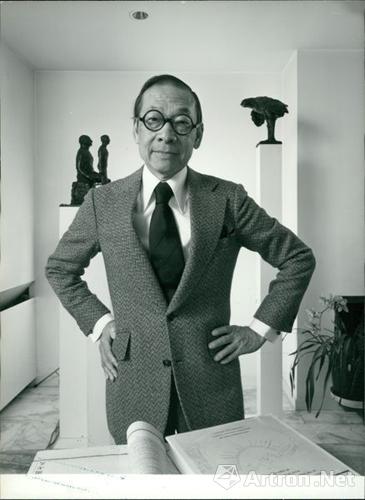 著名华人建筑大师贝聿铭,摄于1979年