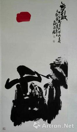 蒋志鑫参加第六届中国画节当代名家邀请展