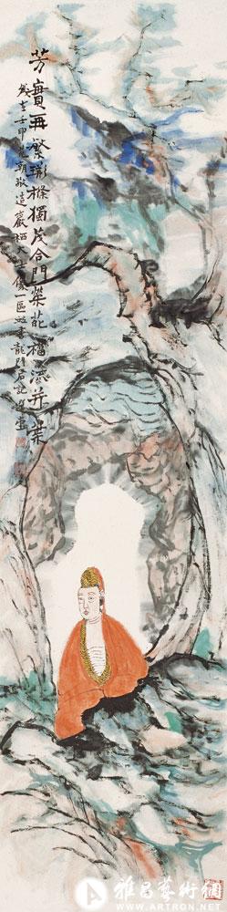岩栖观音<br>^-^Avalokitesvara among rocks