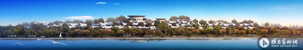 三亚亚龙湾国宾馆方案设计立面