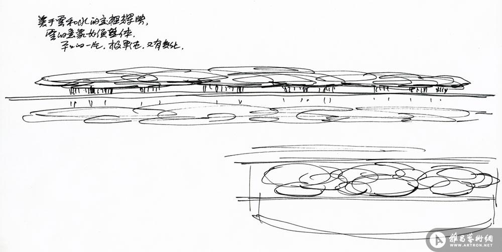 中国美术馆方案设计二手稿2