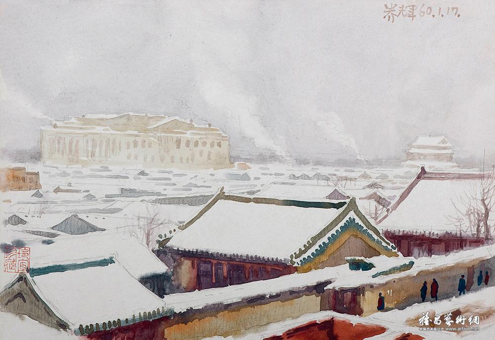 北京雪景