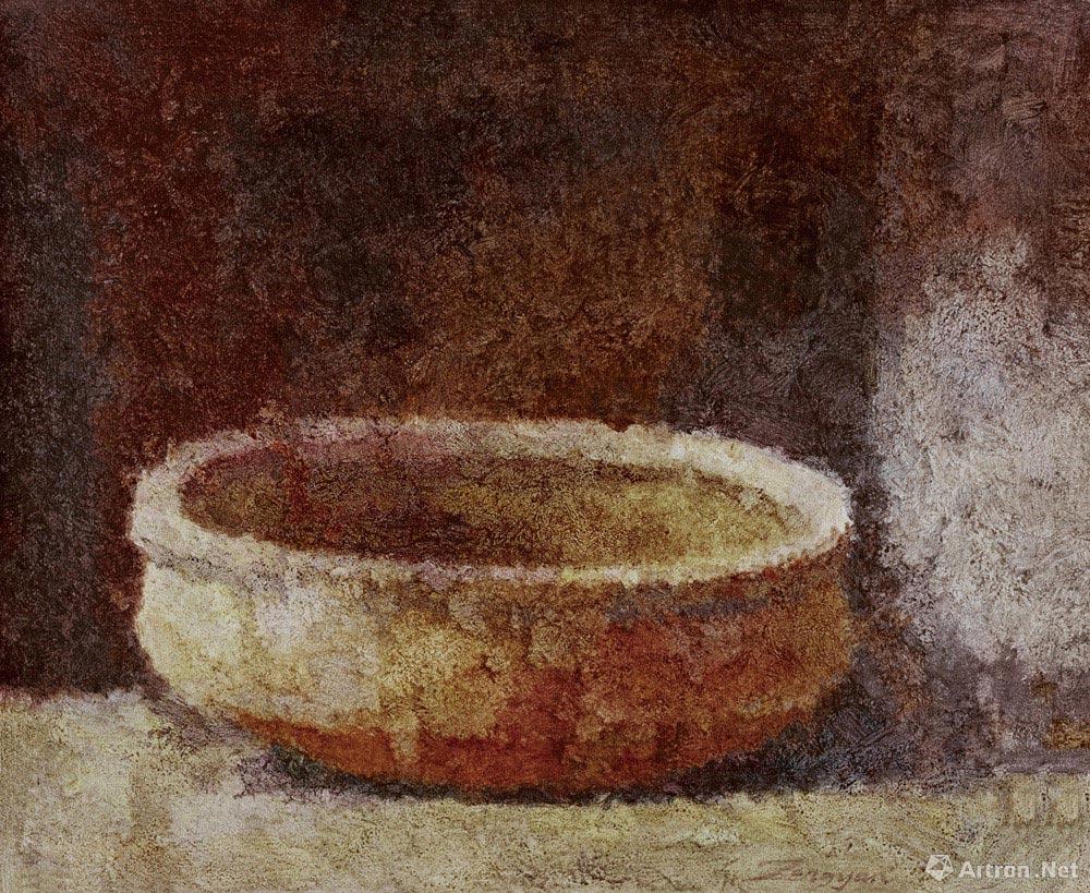 组合古器皿_静物类作品_黄增炎作品展_黄增炎在线作品_黄增炎官方网站