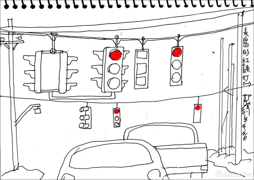 长岛的老交通指示灯（一）