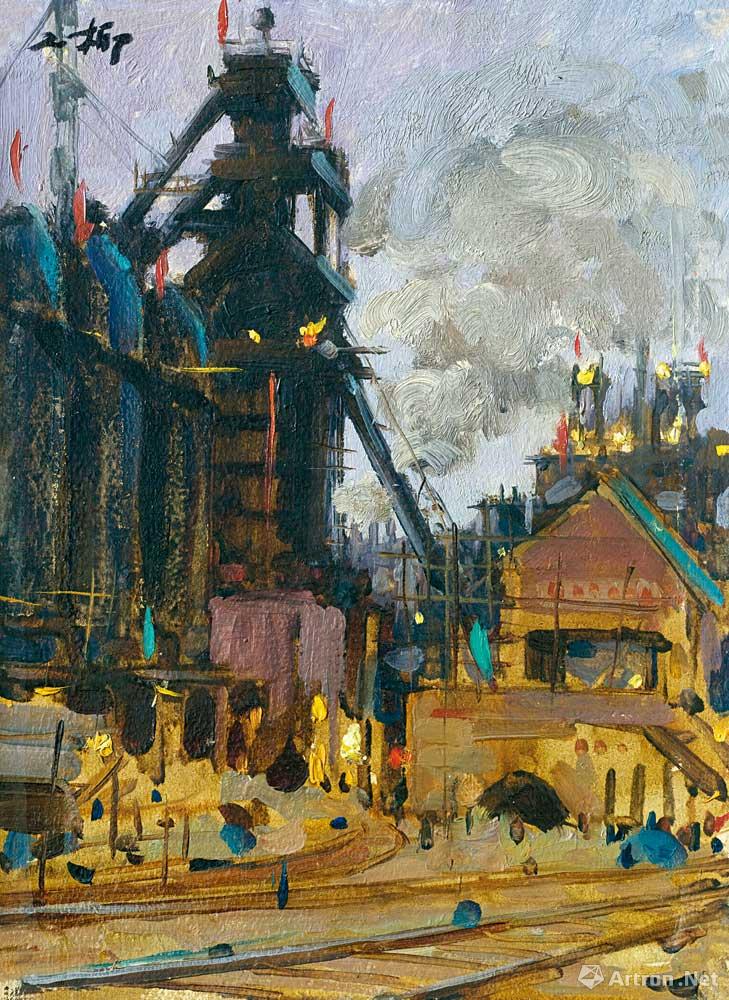 《创作素材》02_油画风景_罗工柳作品展_罗工柳在线作品_罗工柳纪念