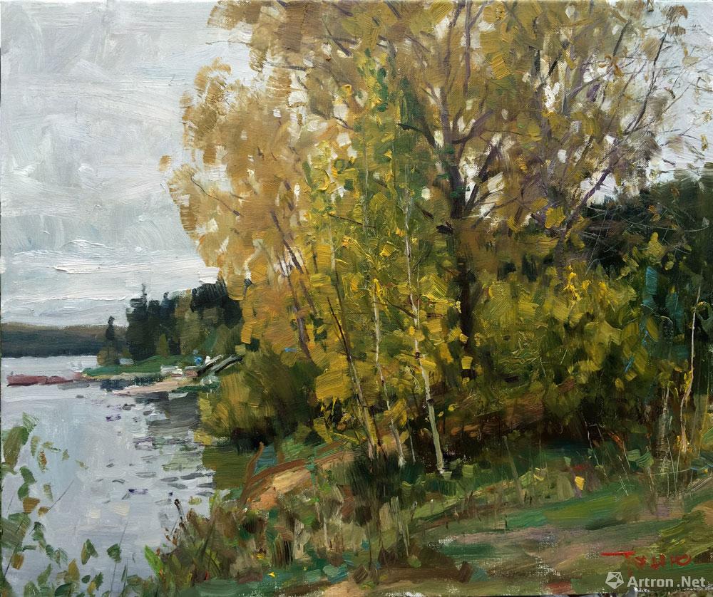 十月的伏尔加河畔