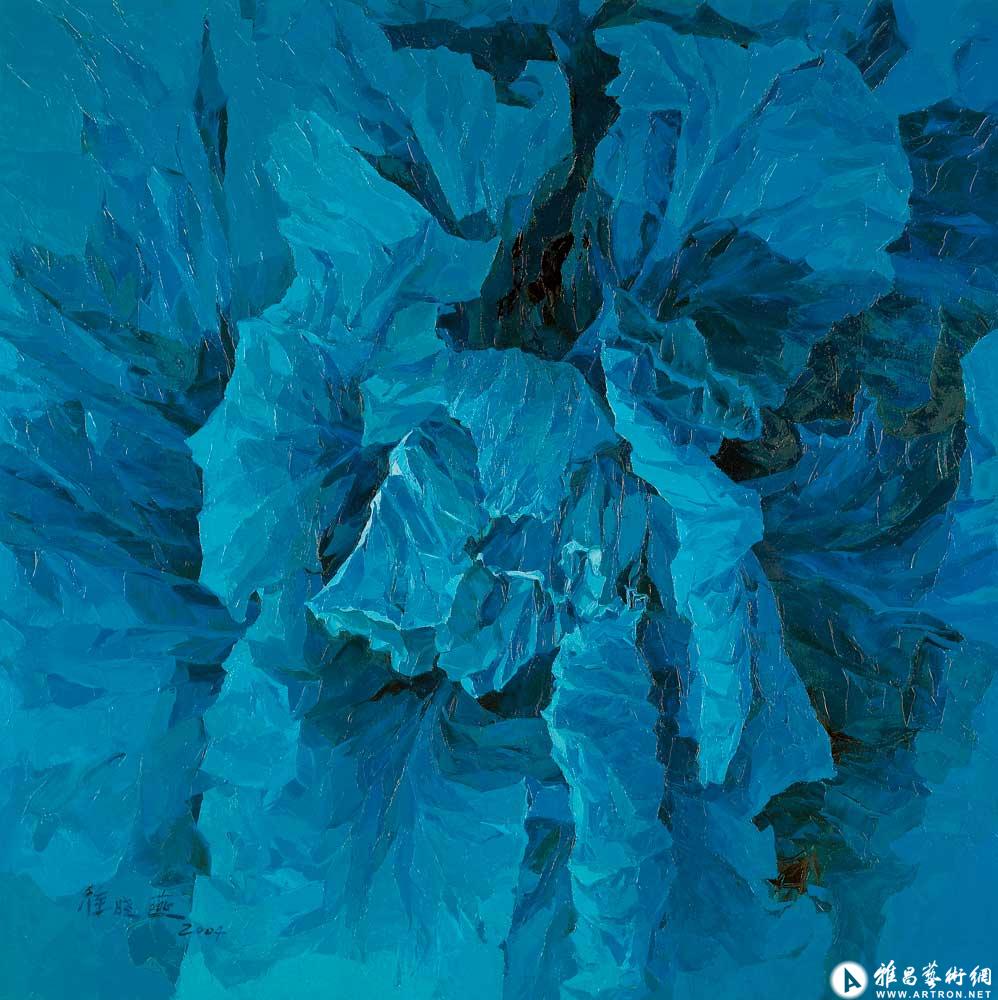 怒放·蓝色 Blooming: Blue