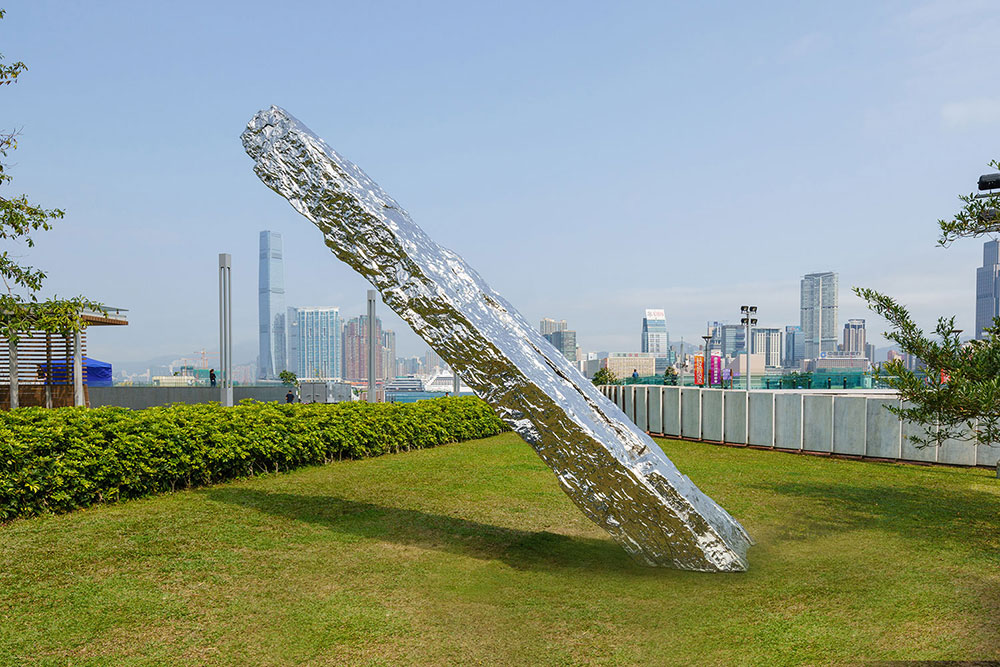 45度 不锈钢， “艺游维港”现场，香港金钟公园