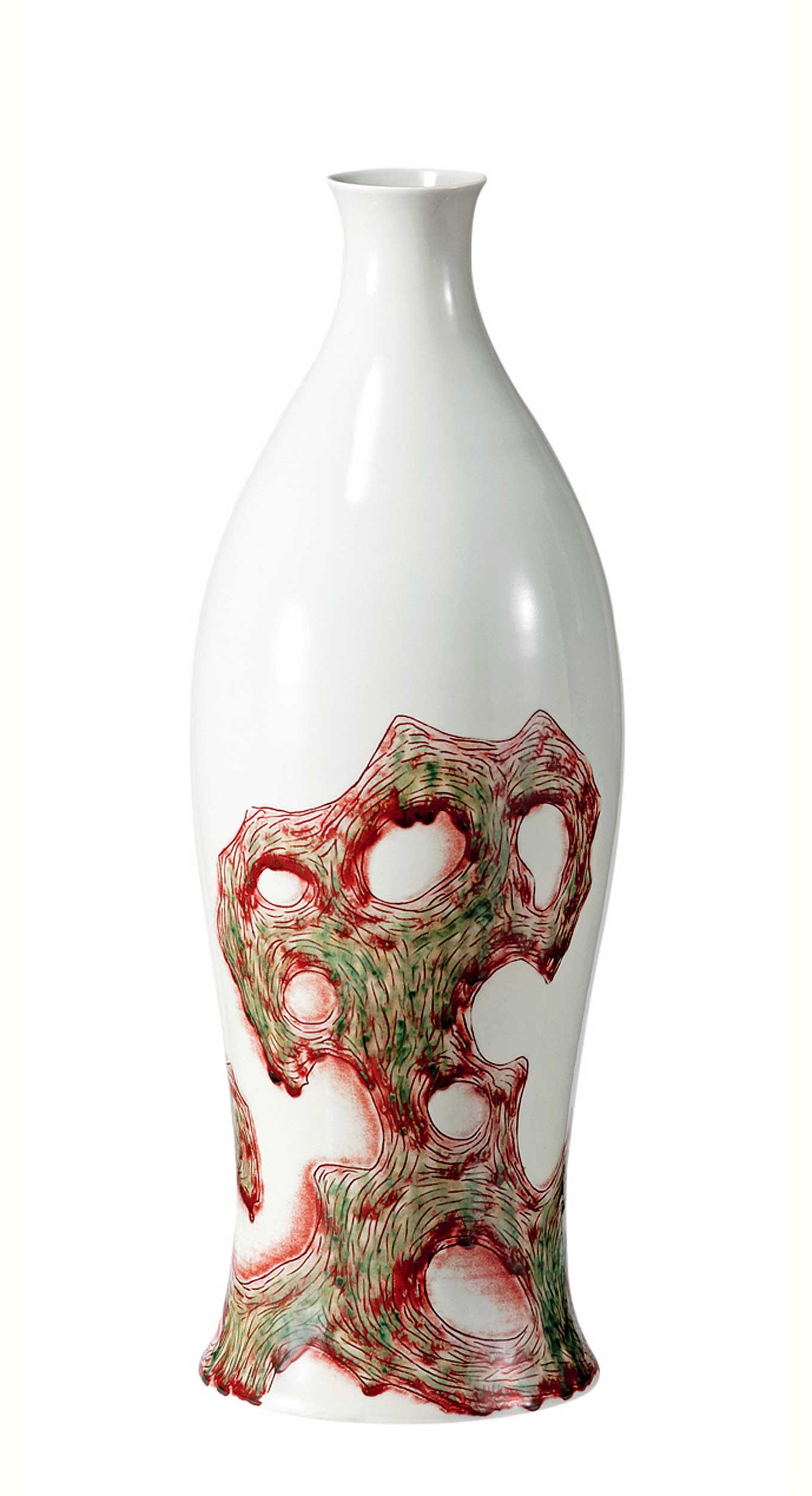 红灵石III（新梅瓶）^_^Red Spiritual StoneIII（new mei vase）