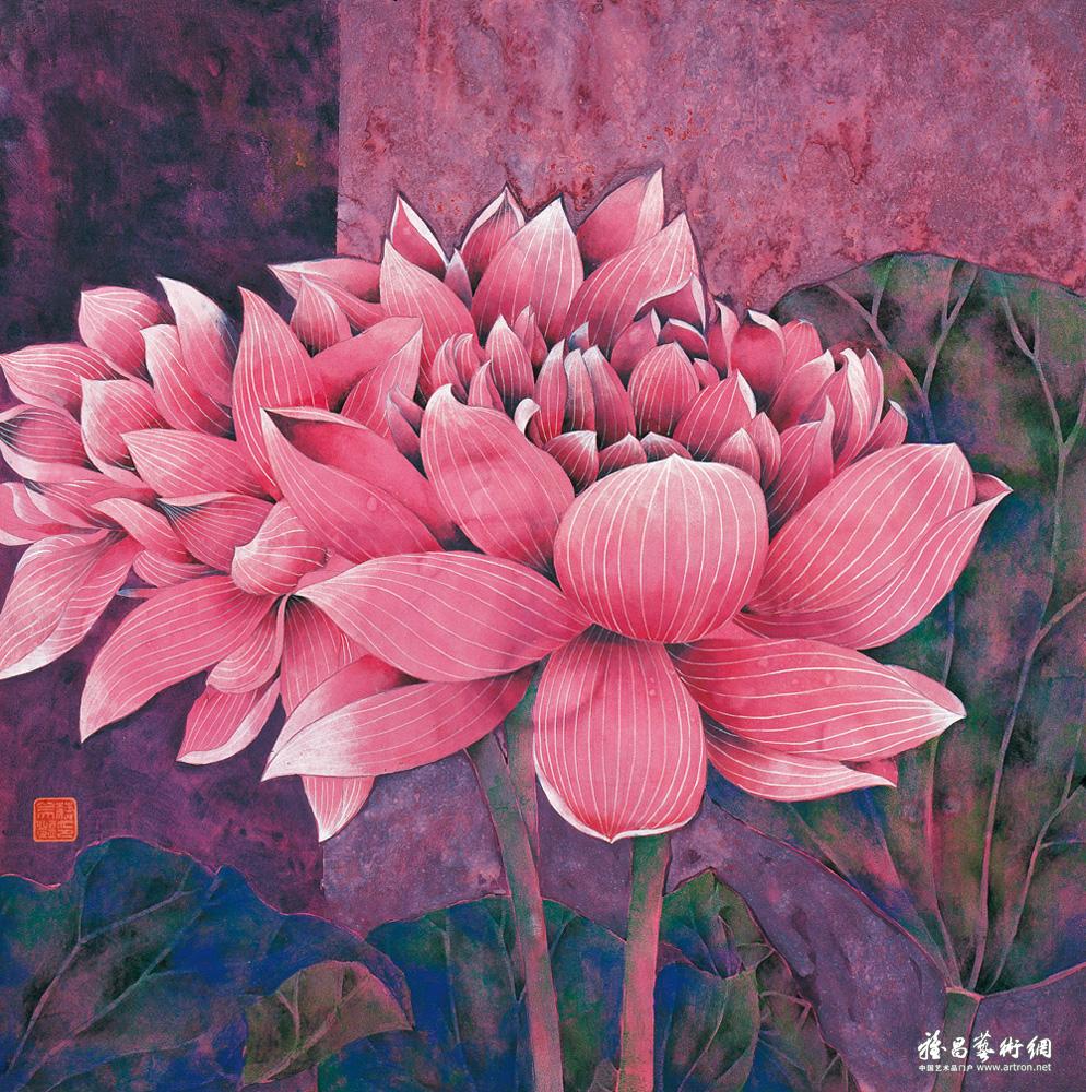 花卉作品019_花卉作品系列_蒋美艳作品展_蒋美艳在线作品_蒋美艳官方