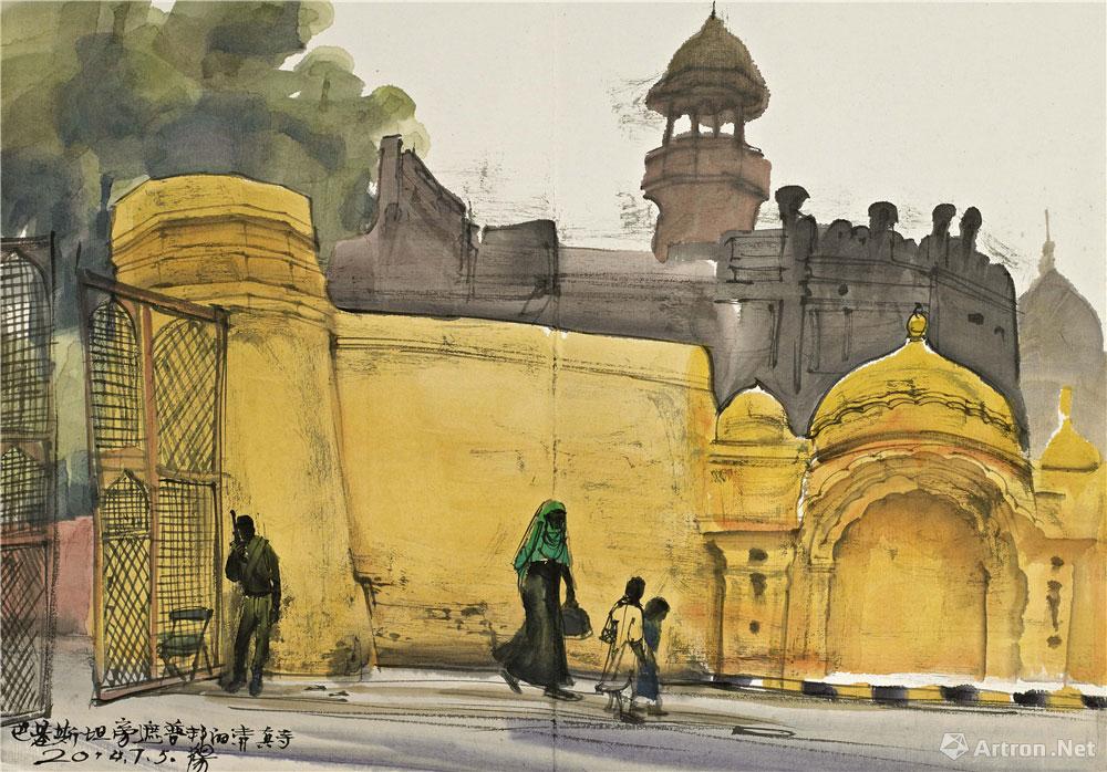 巴基斯坦旁遮普邦的清真寺