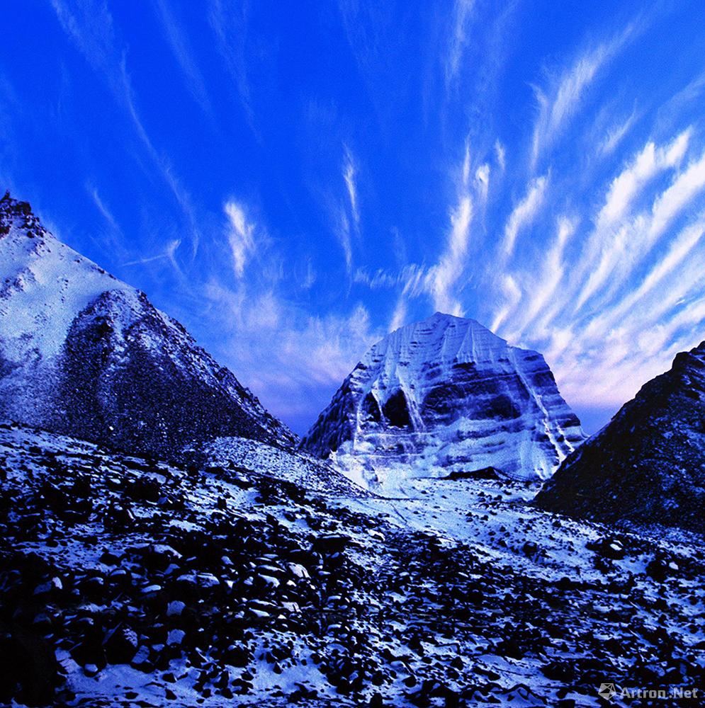 杨惠光作品：高原魂14   2001年10月 西藏阿里普兰冈仁波齐神山