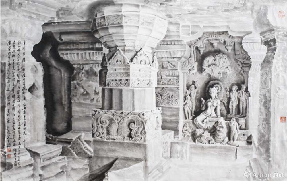 印度石窟组画