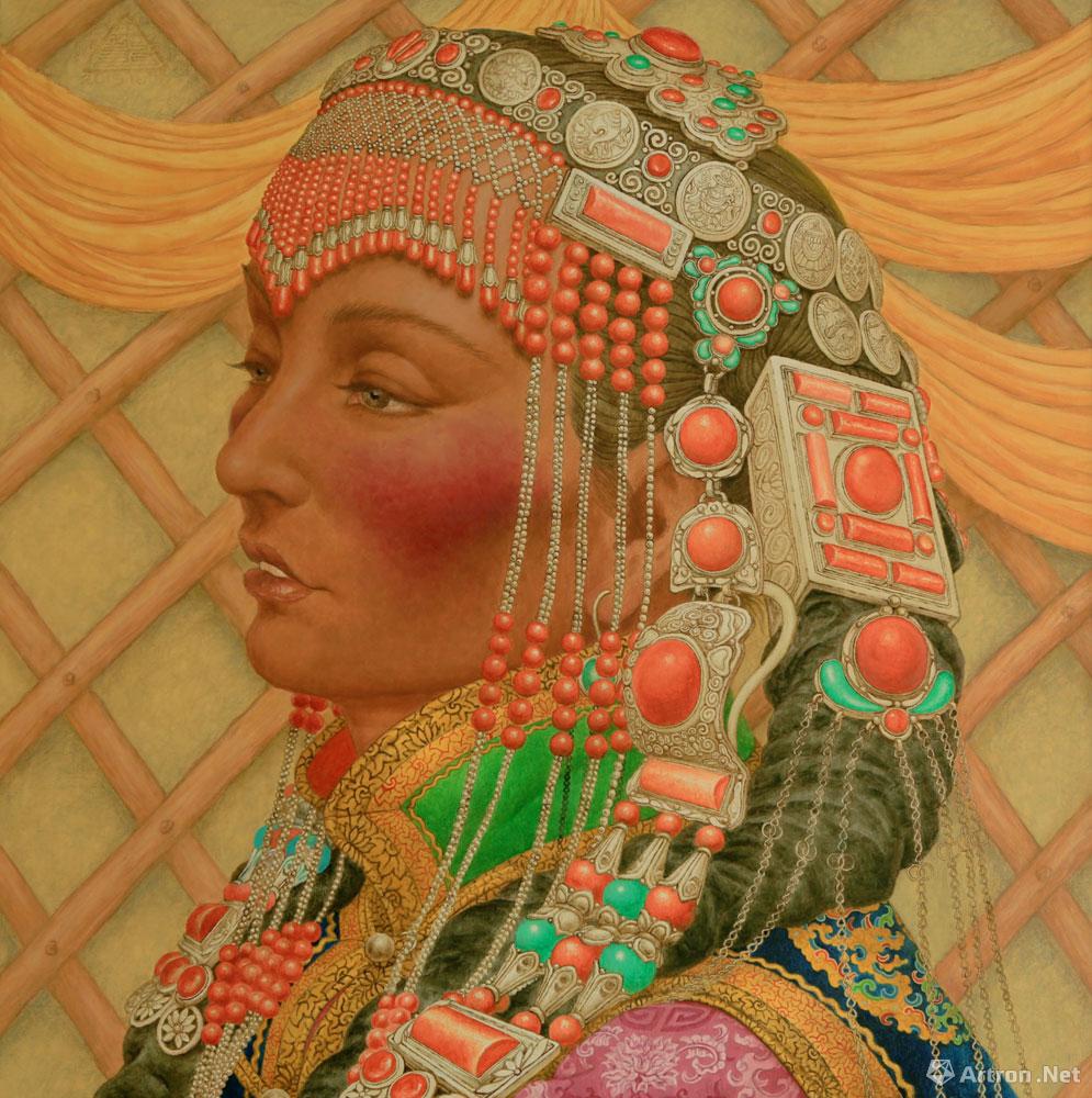 清代蒙古各部妇女头饰——杜尔伯特
