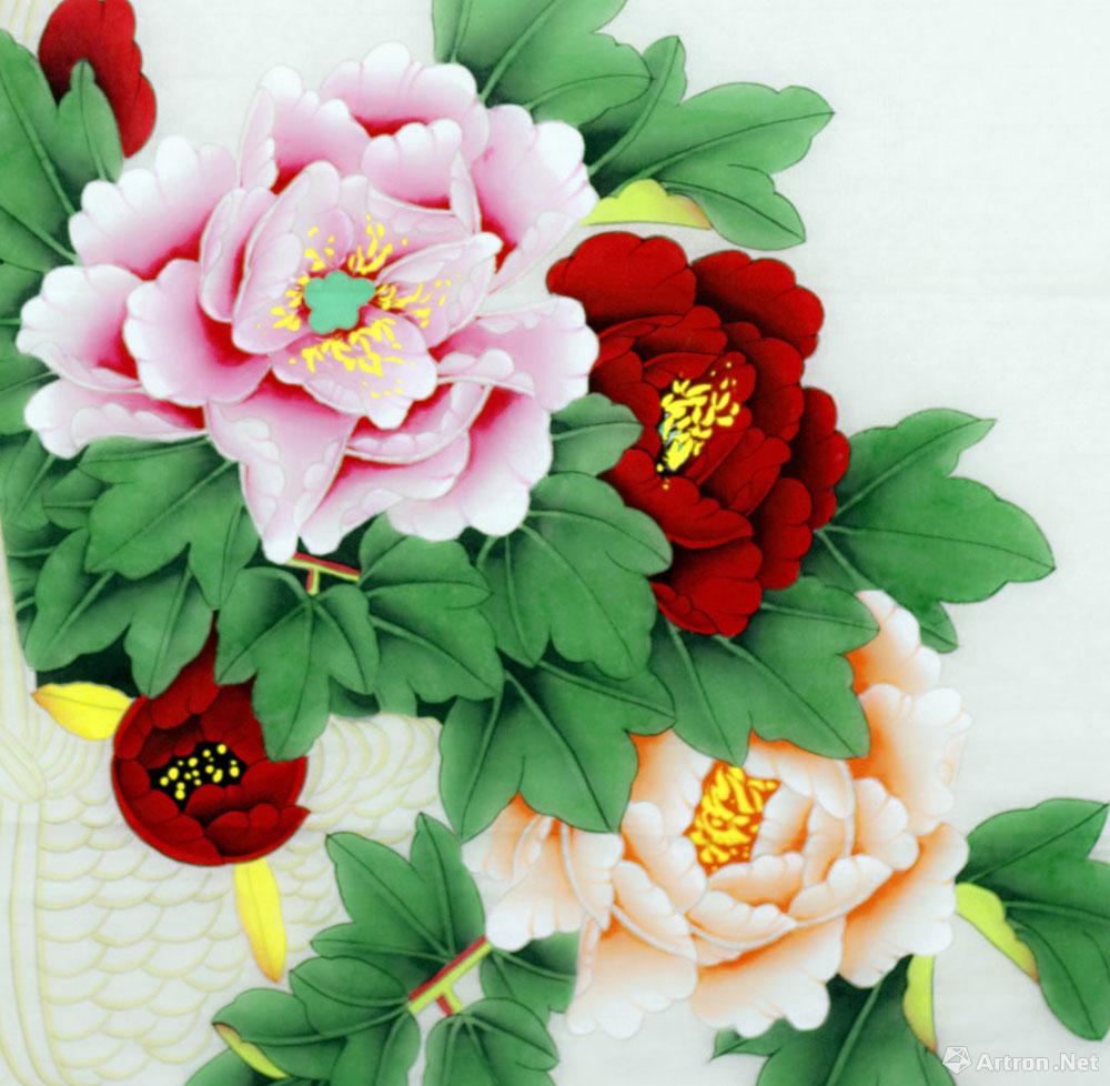 一篮富贵-牡丹