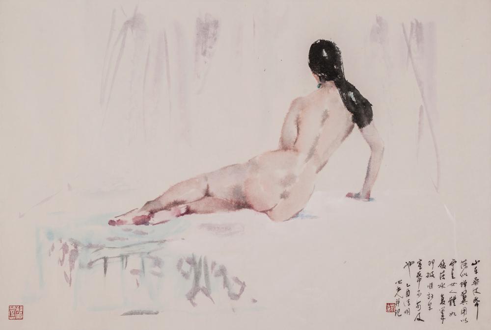 女人体(桑皮纸)