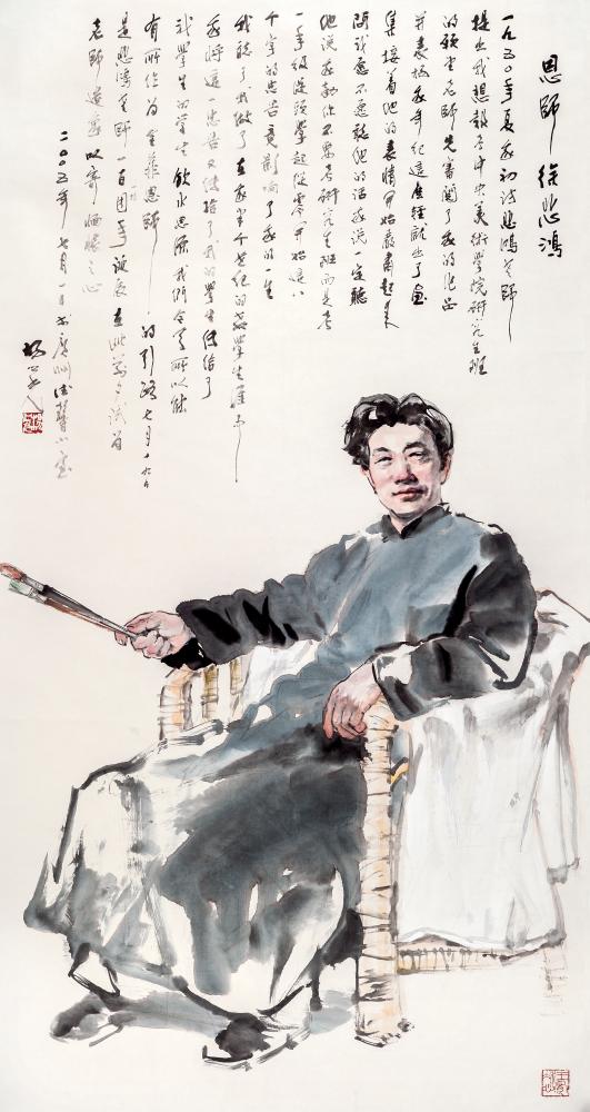 恩师徐悲鸿