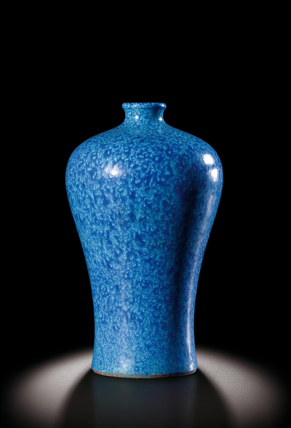 【清乾隆 炉钧釉小梅瓶】拍卖品_图片_价格_鉴赏_清代单色釉瓷器_雅昌