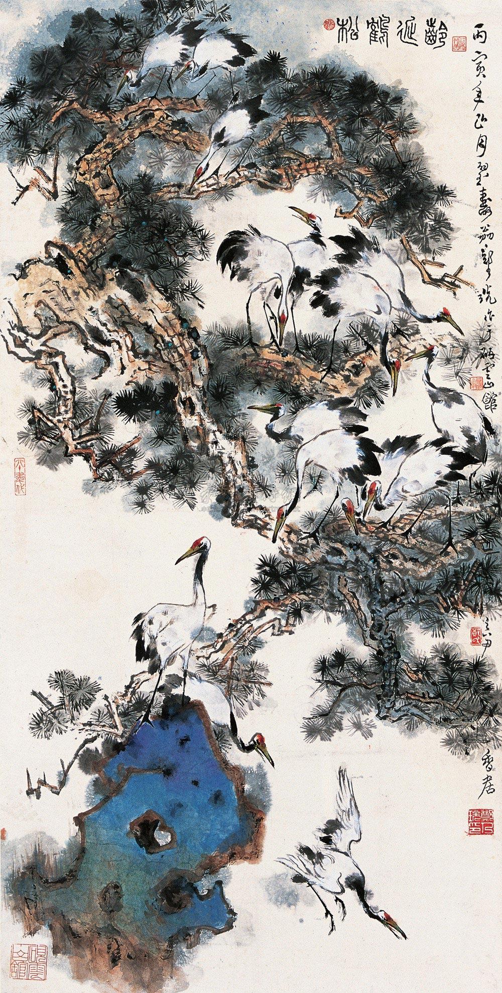 125 拍品信息 作者   郑乃珖    尺寸 135×68cm 作品分类