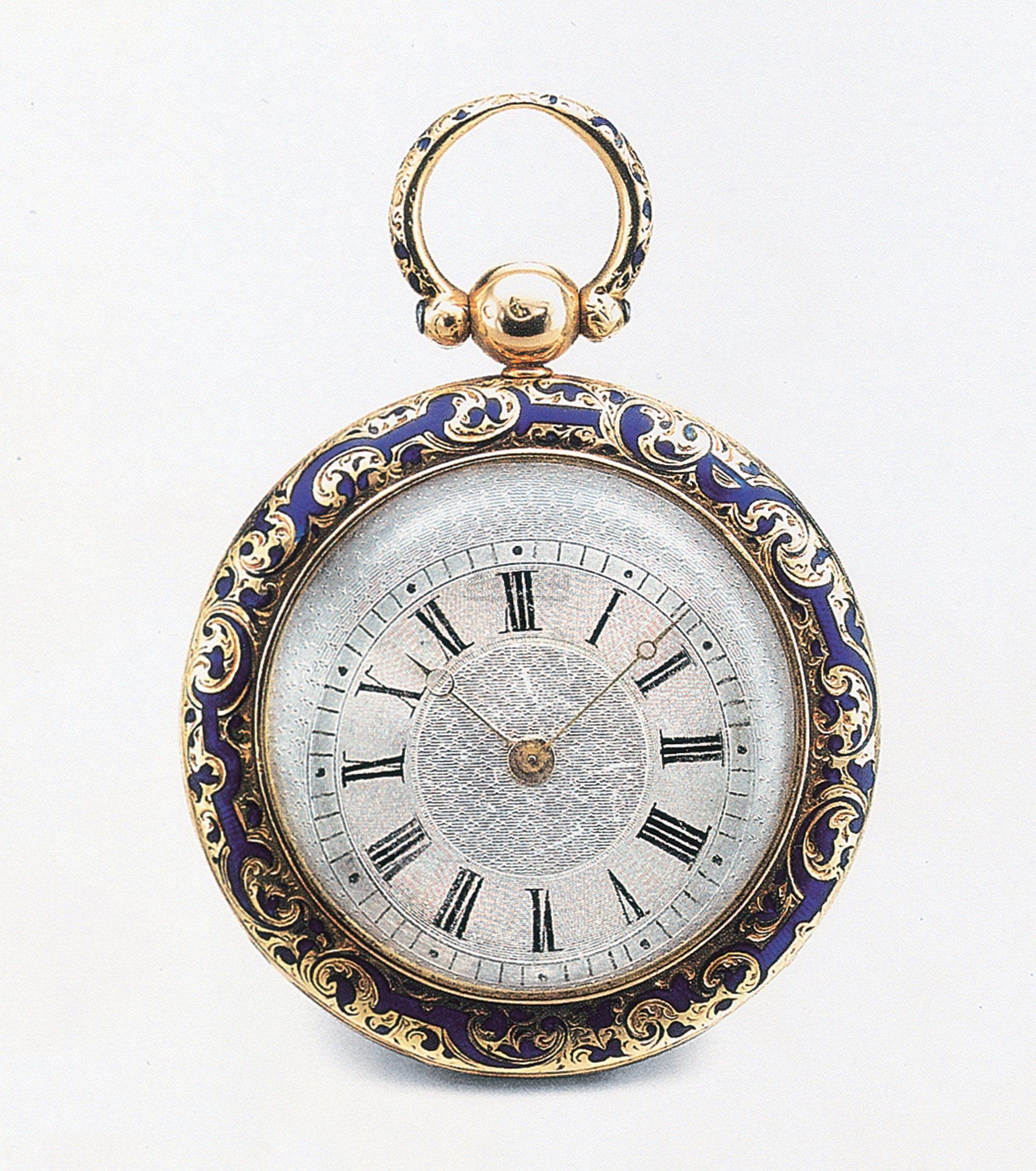 2165 年份 1850 le roy&fils 黄金,珐琅手动上链怀表