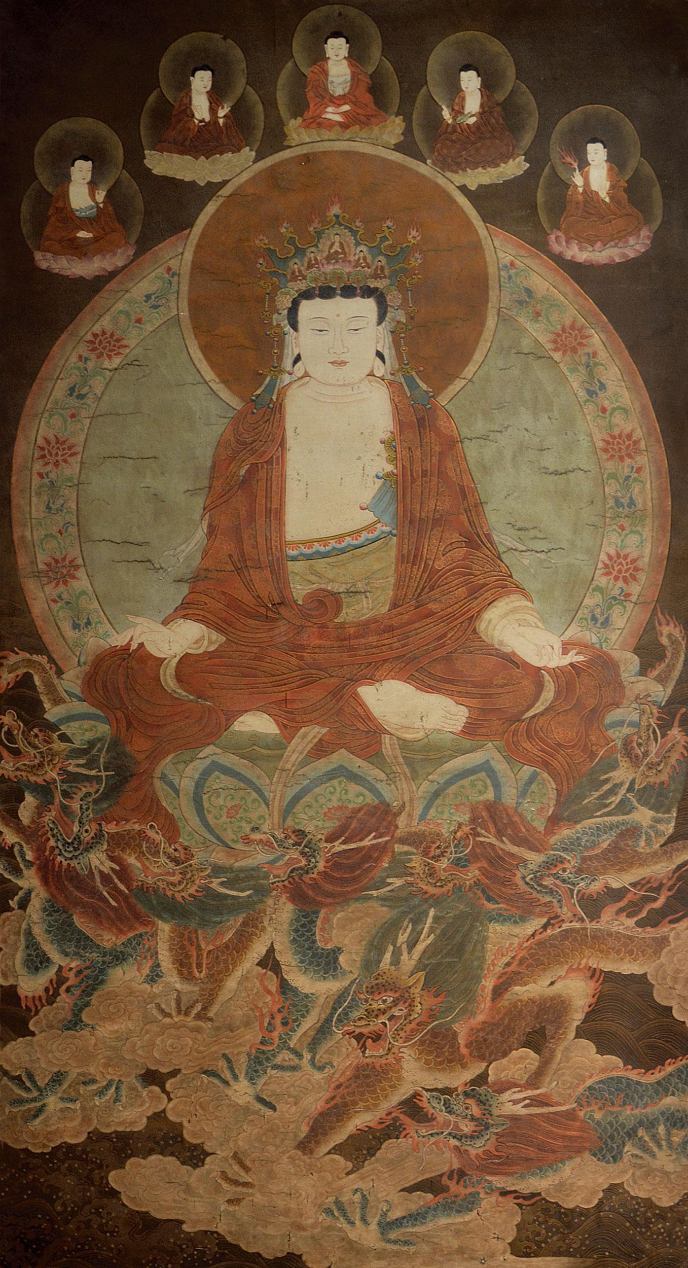 【佛像 立轴 设色绢本】拍卖品_图片_价格_鉴赏_绘画_雅昌艺术品拍卖
