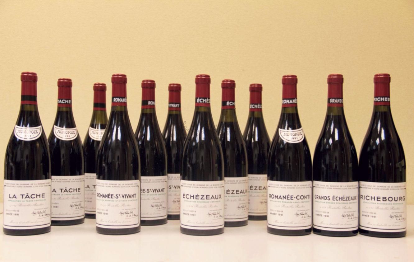 1366 羅曼尼康帝套組 1991 drc assortment 12 bottles cote de nuits